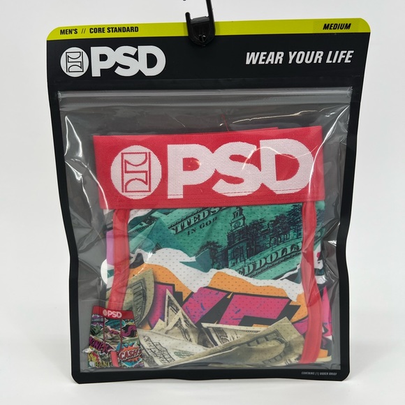 PSD Underwear Comic Bank size Small & Medium New - Picture 5 of 6